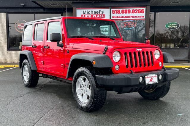 used 2017 Jeep Wrangler Unlimited car, priced at $23,497