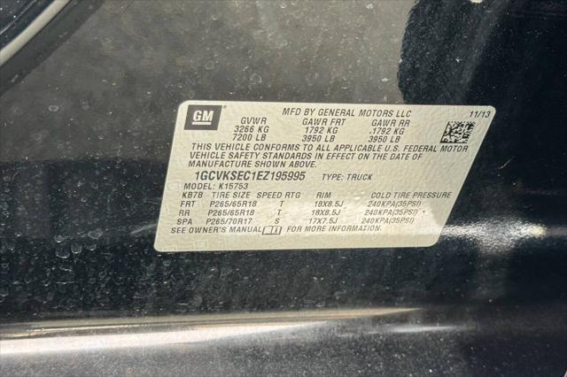 used 2014 Chevrolet Silverado 1500 car, priced at $21,797