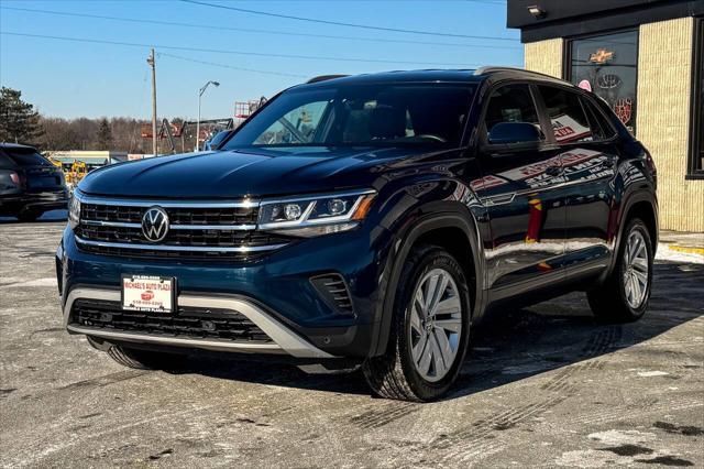 used 2021 Volkswagen Atlas Cross Sport car, priced at $25,997