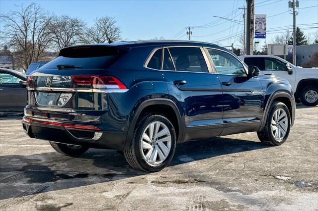 used 2021 Volkswagen Atlas Cross Sport car, priced at $25,997