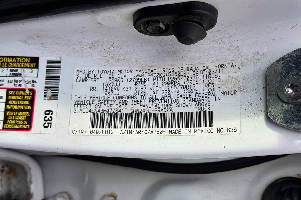 used 2011 Toyota Tacoma car, priced at $18,797