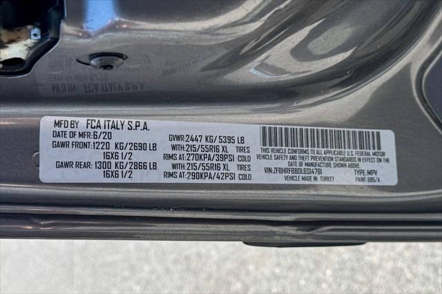 used 2020 Ram ProMaster City car, priced at $24,797