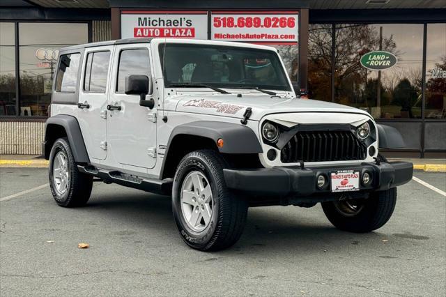 used 2018 Jeep Wrangler JK Unlimited car, priced at $24,997