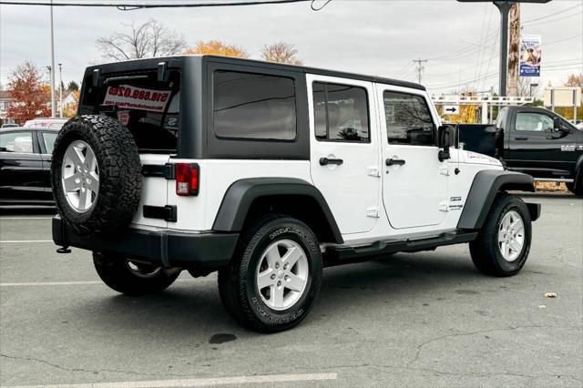 used 2018 Jeep Wrangler JK Unlimited car, priced at $24,997