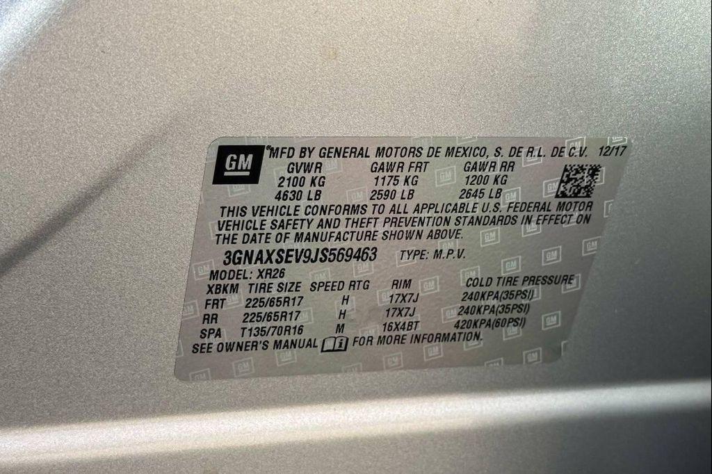 used 2018 Chevrolet Equinox car, priced at $14,497