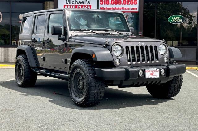 used 2018 Jeep Wrangler JK Unlimited car, priced at $22,997