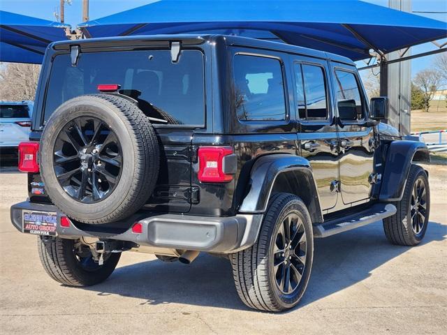 used 2021 Jeep Wrangler Unlimited 4xe car, priced at $28,000