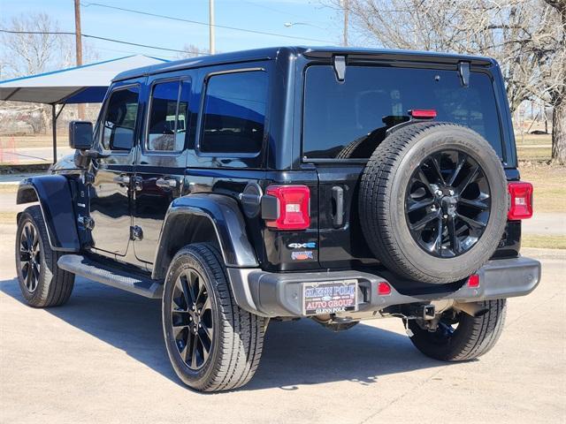 used 2021 Jeep Wrangler Unlimited 4xe car, priced at $28,000