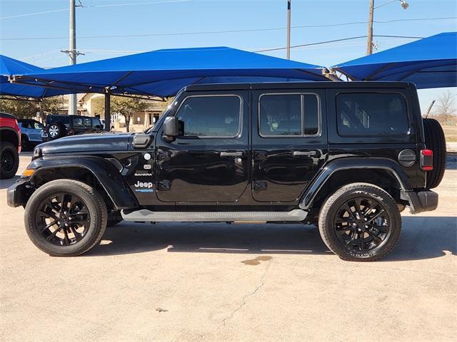 used 2021 Jeep Wrangler Unlimited 4xe car, priced at $28,000