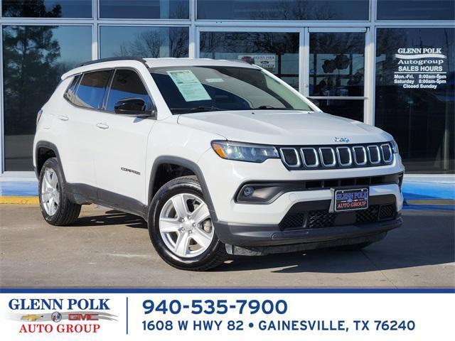 used 2022 Jeep Compass car, priced at $19,750