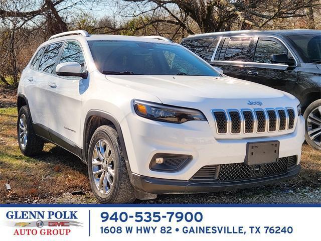 used 2021 Jeep Cherokee car, priced at $23,750