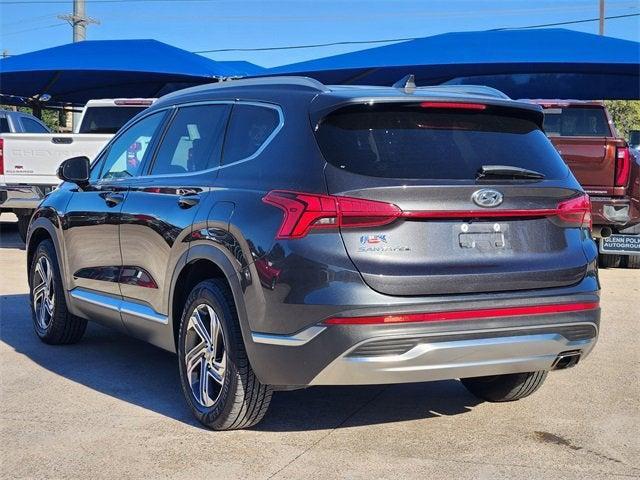 used 2021 Hyundai Santa Fe car, priced at $21,000