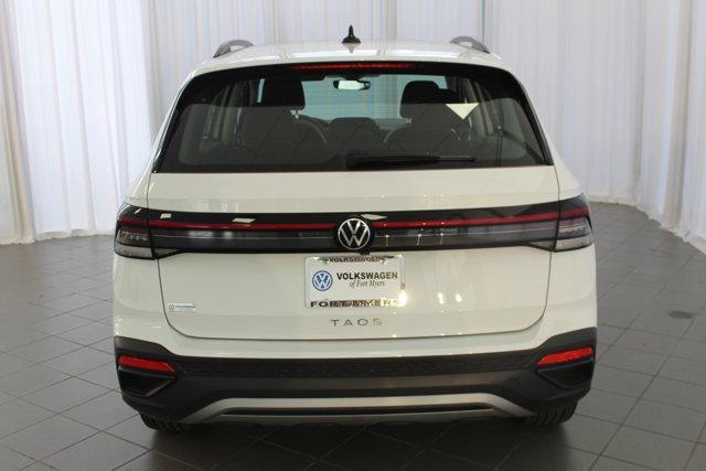 new 2025 Volkswagen Taos car, priced at $26,201