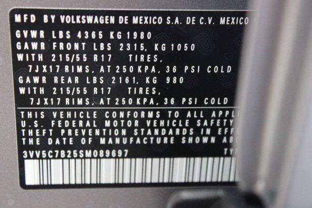 new 2025 Volkswagen Taos car, priced at $24,761