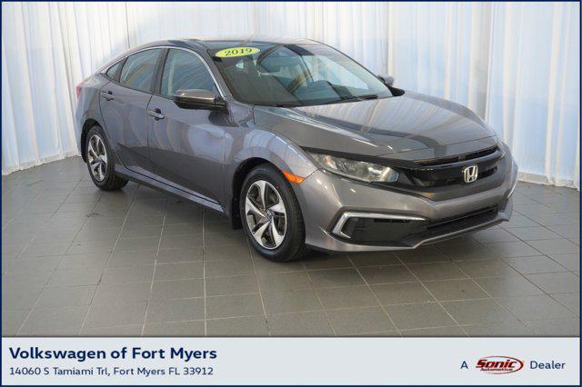 used 2019 Honda Civic car, priced at $14,999