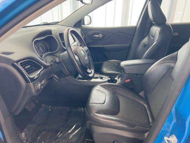 used 2021 Jeep Cherokee car, priced at $17,999