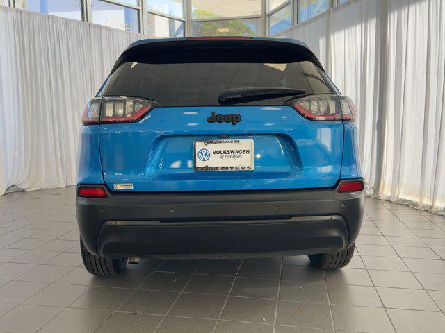 used 2021 Jeep Cherokee car, priced at $17,999