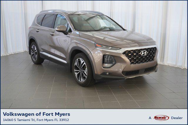 used 2020 Hyundai Santa Fe car, priced at $20,997