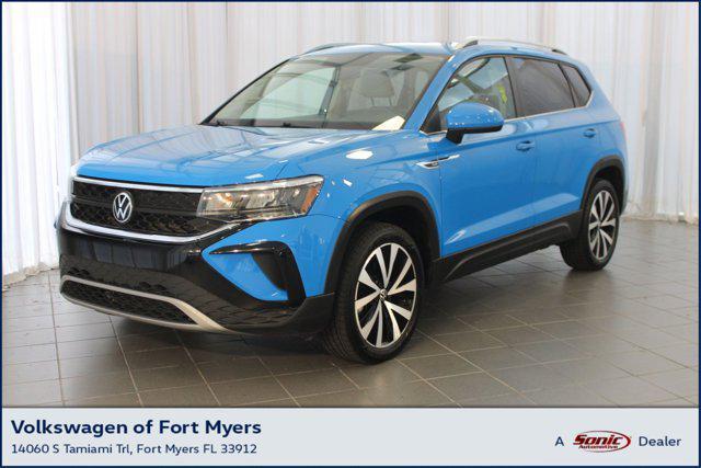 used 2022 Volkswagen Taos car, priced at $17,999