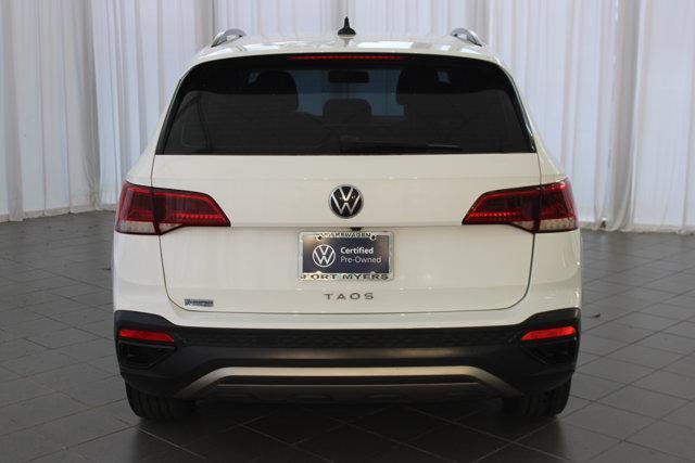 used 2022 Volkswagen Taos car, priced at $17,999