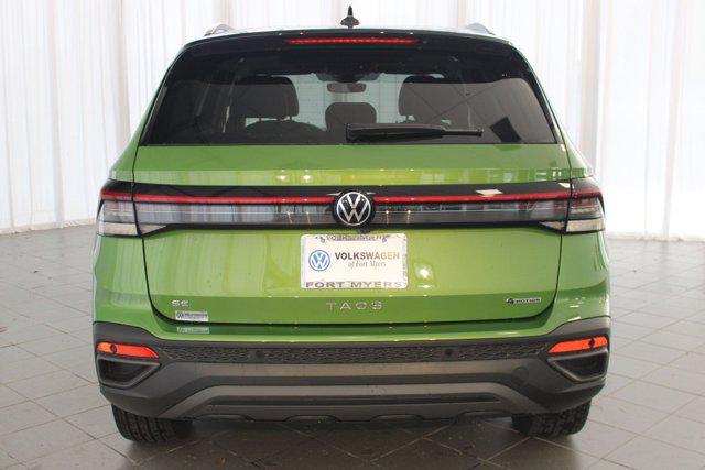 new 2025 Volkswagen Taos car, priced at $34,826