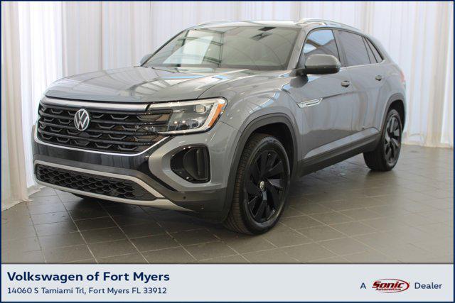 used 2024 Volkswagen Atlas Cross Sport car, priced at $33,999
