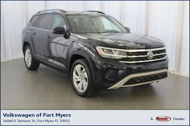 used 2021 Volkswagen Atlas car, priced at $23,998