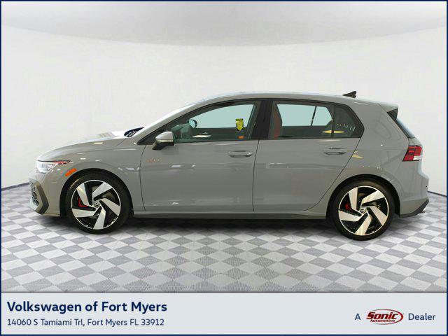 new 2025 Volkswagen Golf GTI car, priced at $34,075