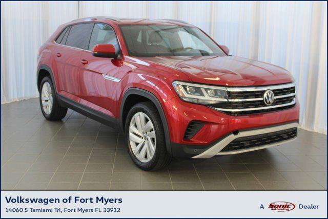 used 2021 Volkswagen Atlas Cross Sport car, priced at $27,998