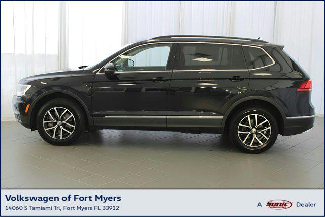used 2021 Volkswagen Tiguan car, priced at $17,997