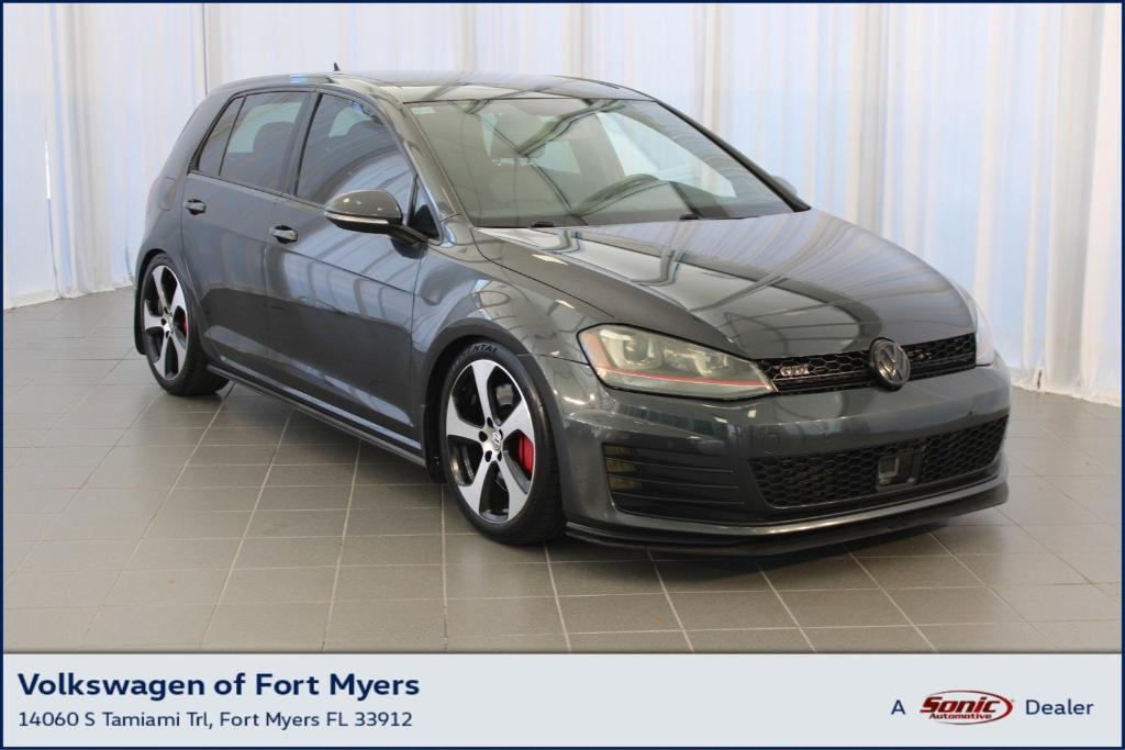 used 2015 Volkswagen Golf GTI car, priced at $12,998