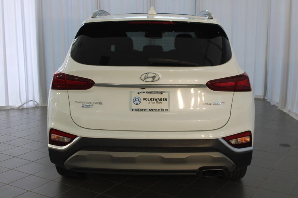 used 2019 Hyundai Santa Fe car, priced at $19,998