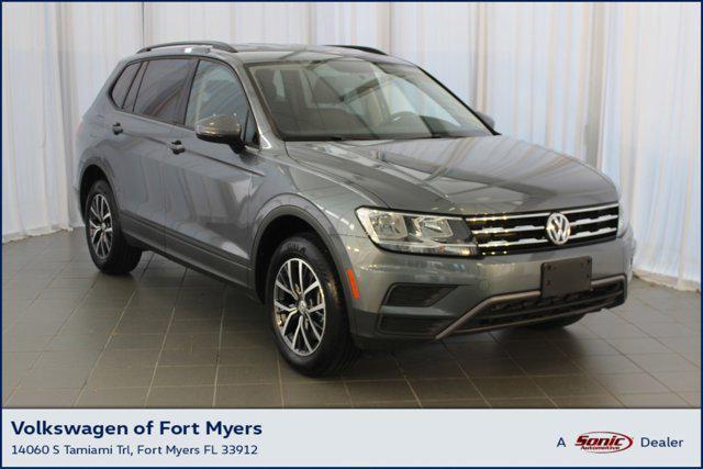 used 2021 Volkswagen Tiguan car, priced at $20,998