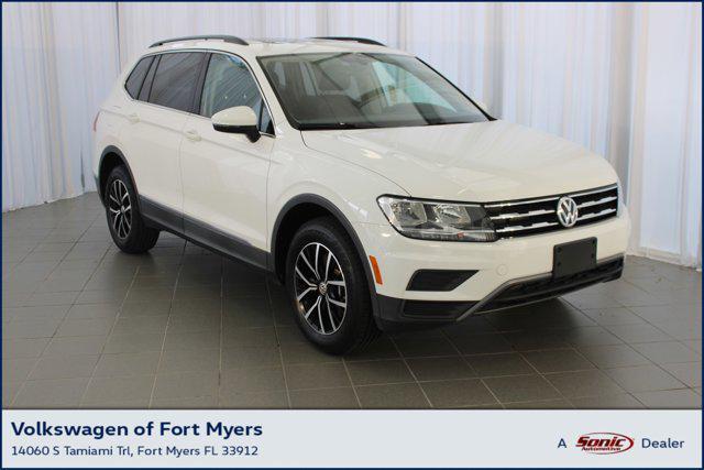 used 2021 Volkswagen Tiguan car, priced at $19,998