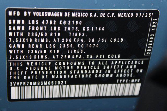 new 2025 Volkswagen Tiguan car, priced at $35,639