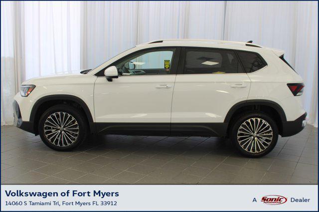 new 2025 Volkswagen Taos car, priced at $29,911