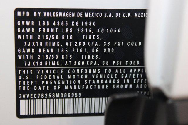 new 2025 Volkswagen Taos car, priced at $32,026