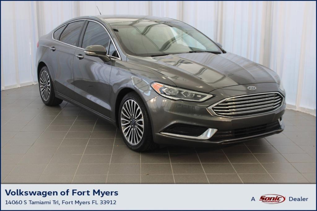 used 2018 Ford Fusion car, priced at $14,999