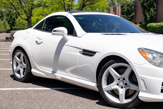 used 2015 Mercedes-Benz SLK-Class car, priced at $13,900
