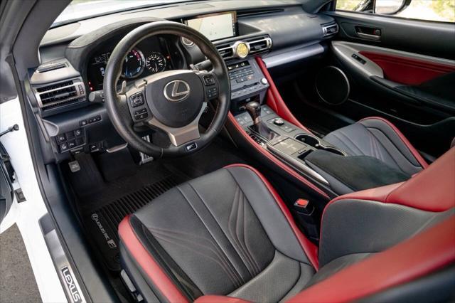 used 2020 Lexus RC F car, priced at $61,900