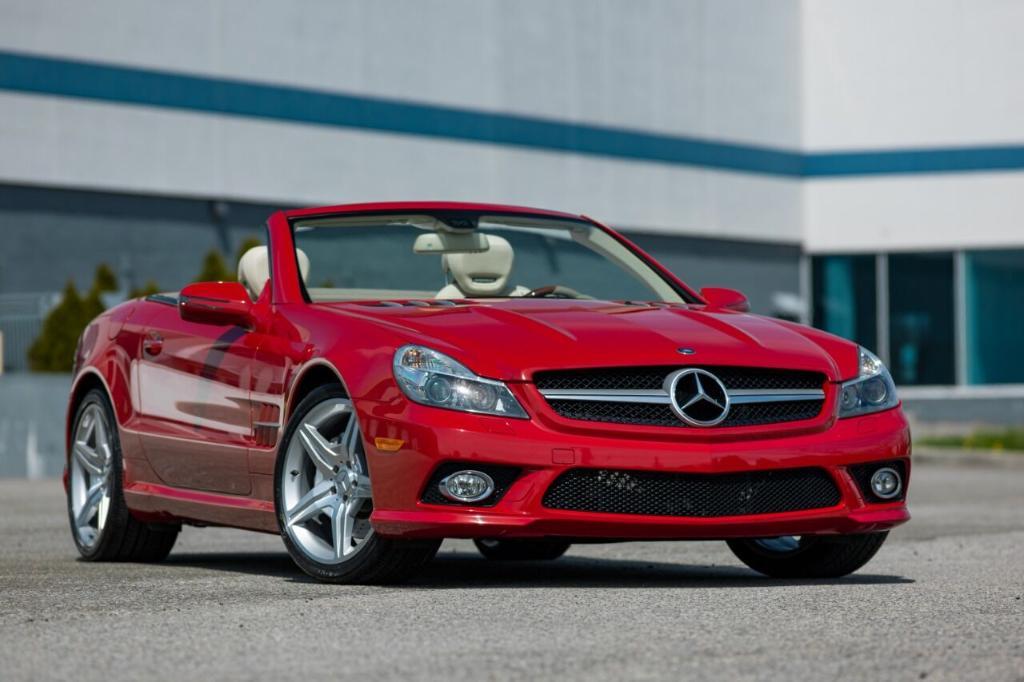 used 2009 Mercedes-Benz SL-Class car, priced at $33,800
