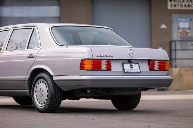 used 1987 Mercedes-Benz S-Class car, priced at $29,000