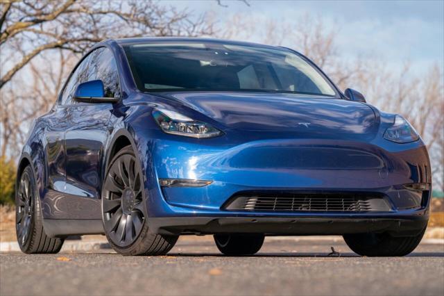 used 2023 Tesla Model Y car, priced at $34,750