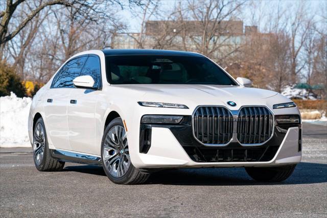 used 2024 BMW 750e car, priced at $81,900