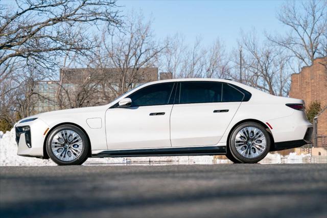 used 2024 BMW 750e car, priced at $81,900