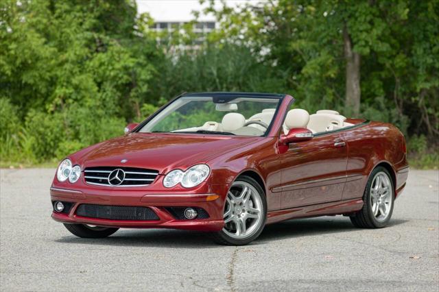 used 2008 Mercedes-Benz CLK-Class car, priced at $16,582