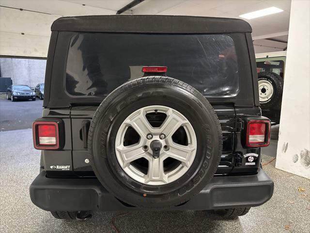 used 2018 Jeep Wrangler Unlimited car, priced at $21,650