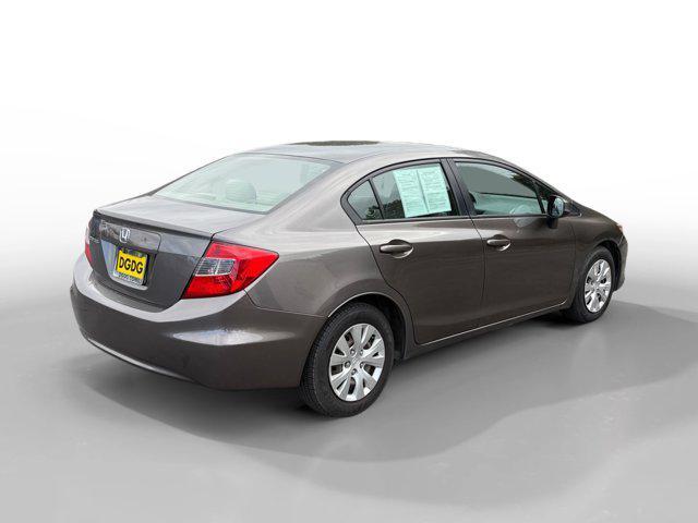 used 2012 Honda Civic car, priced at $8,885