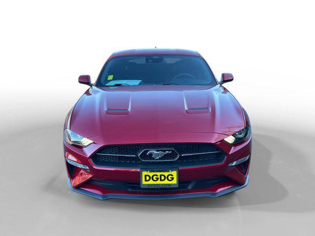 used 2021 Ford Mustang car, priced at $26,400