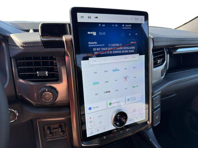 new 2025 Ford F-150 Lightning car, priced at $81,690